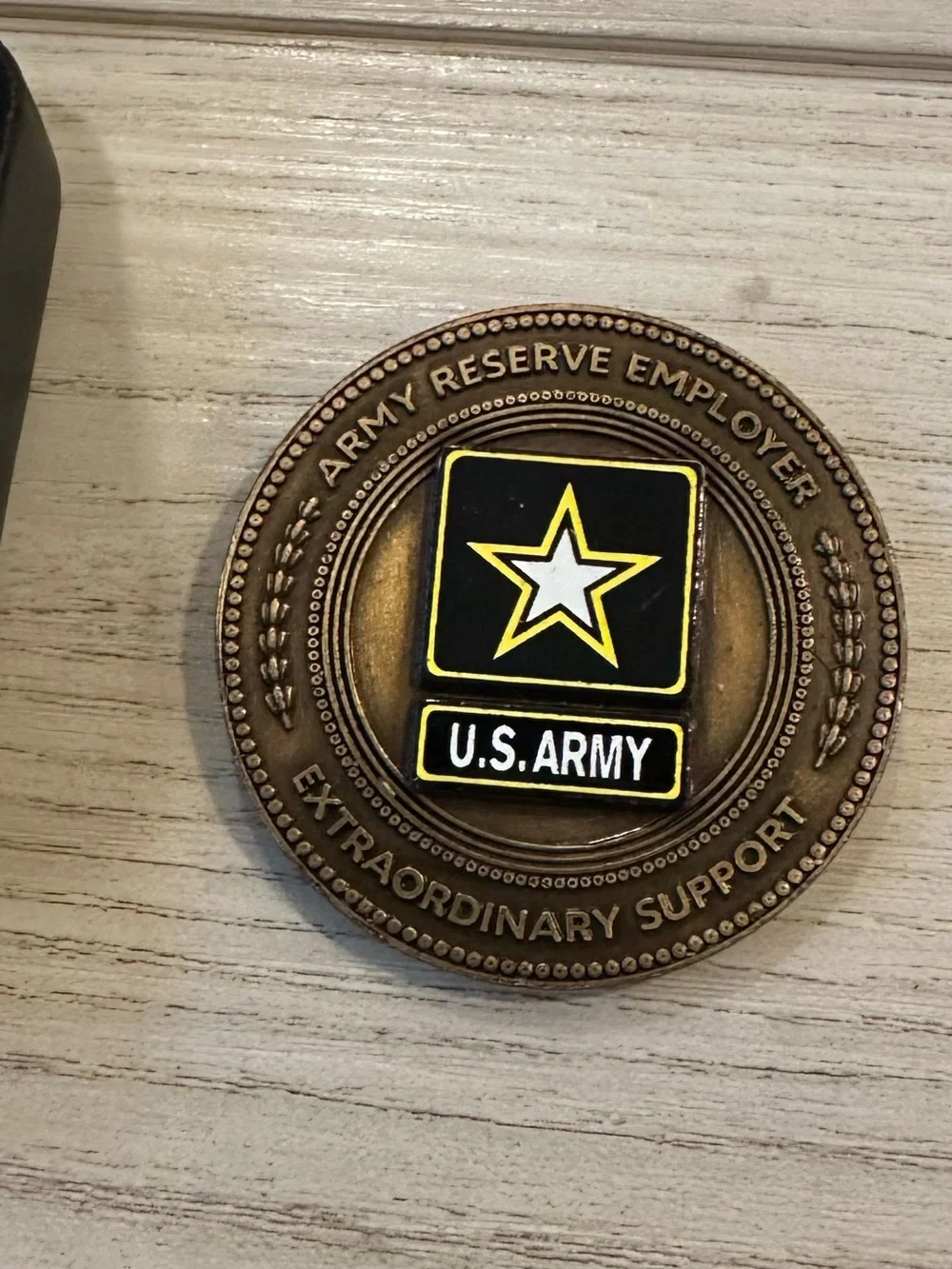 VTG U.S. Army Reserve Employer “Extraordinary Support” Coin